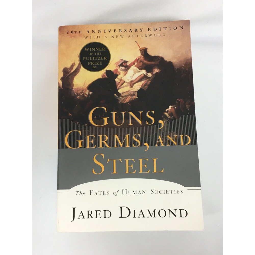 Guns Germs And Steel Book Jared Diamond The Fates of Human Societies